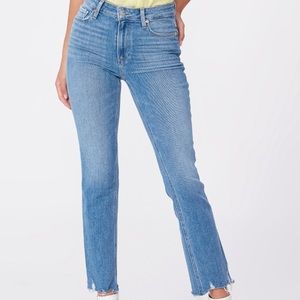 PAIGE Women's Cindy Jeans with Destroyed Hem